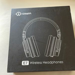Cowin E7 Active Noise Cancelling Bluetooth True-Wireless Over-Ear Headphones